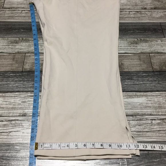 Old Navy Active Dynamic Fleece High Rise Wide Leg Pull On Pants XXL Cream - Picture 2 of 10